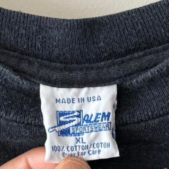 Vintage Salem Sportswear Atlanta Braves 1991 NL West Champions Tee - Picture 5 of 5